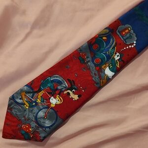 Goofy and Donald Duck 4" Tie Circa 1990s